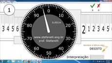 شبيه سازي و آموزش ساعت اندازه گیری با دقت 0.001 اینچ